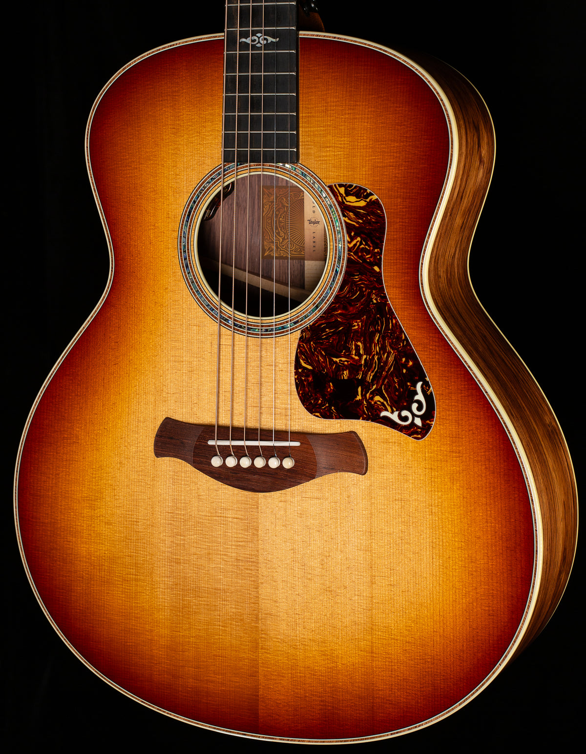 Taylor Gold Label 814e Honduran Rosewood Sunburst (028)