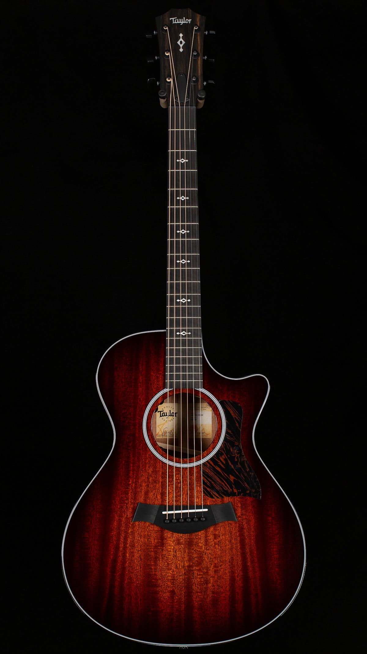 Taylor 322ce Sapele/Mahogany Shaded Edge Burst (049)