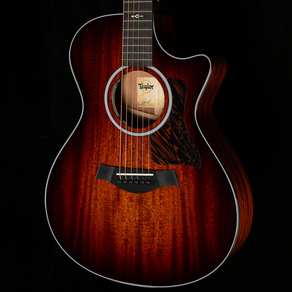 Taylor 322ce Sapele/Mahogany Shaded Edge Burst (049)