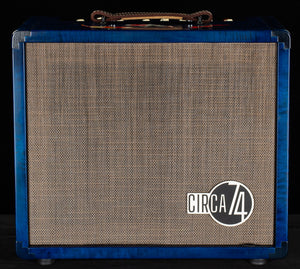 Taylor 2025 Custom #41 Koi C17e Acoustic-electric Guitar & Circa 74 Koi Amp Bundle, Living Jewel Blue (074)