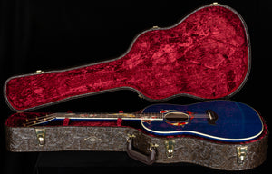 Taylor 2025 Custom #41 Koi C17e Acoustic-electric Guitar & Circa 74 Koi Amp Bundle, Living Jewel Blue (074)