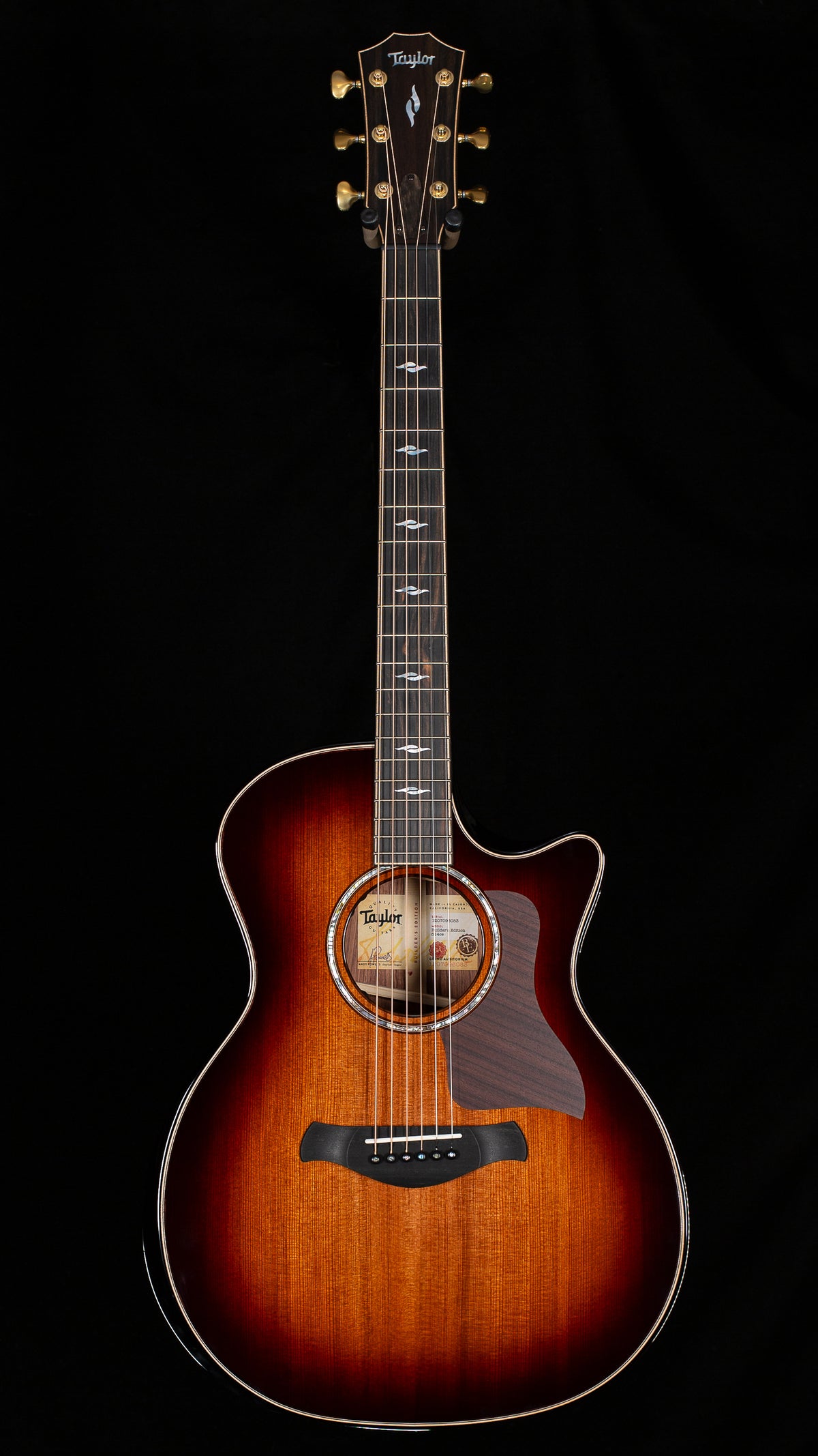 Taylor Next Generation Builder's Edition 814ce Honduran Rosewood/Sinker Redwood (083)