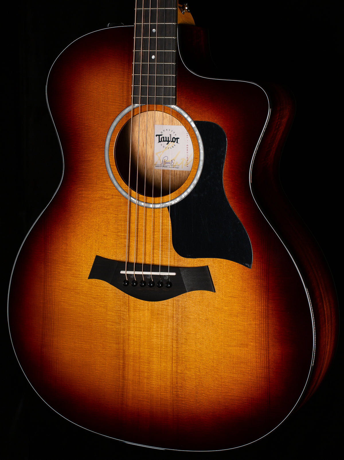 Taylor 414ce Indian Rosewood Tobacco Sunburst Top (012)