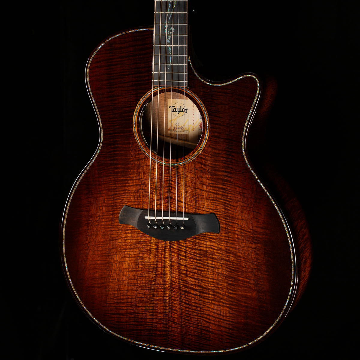 Taylor Next Generation Builder's Edition K24ce Grand Auditorium Figured Hawaiian Koa (056)