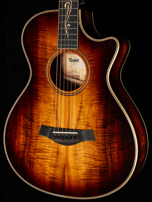 Taylor K22ce Grand Concert Koa 12-Fret Natural V-Class