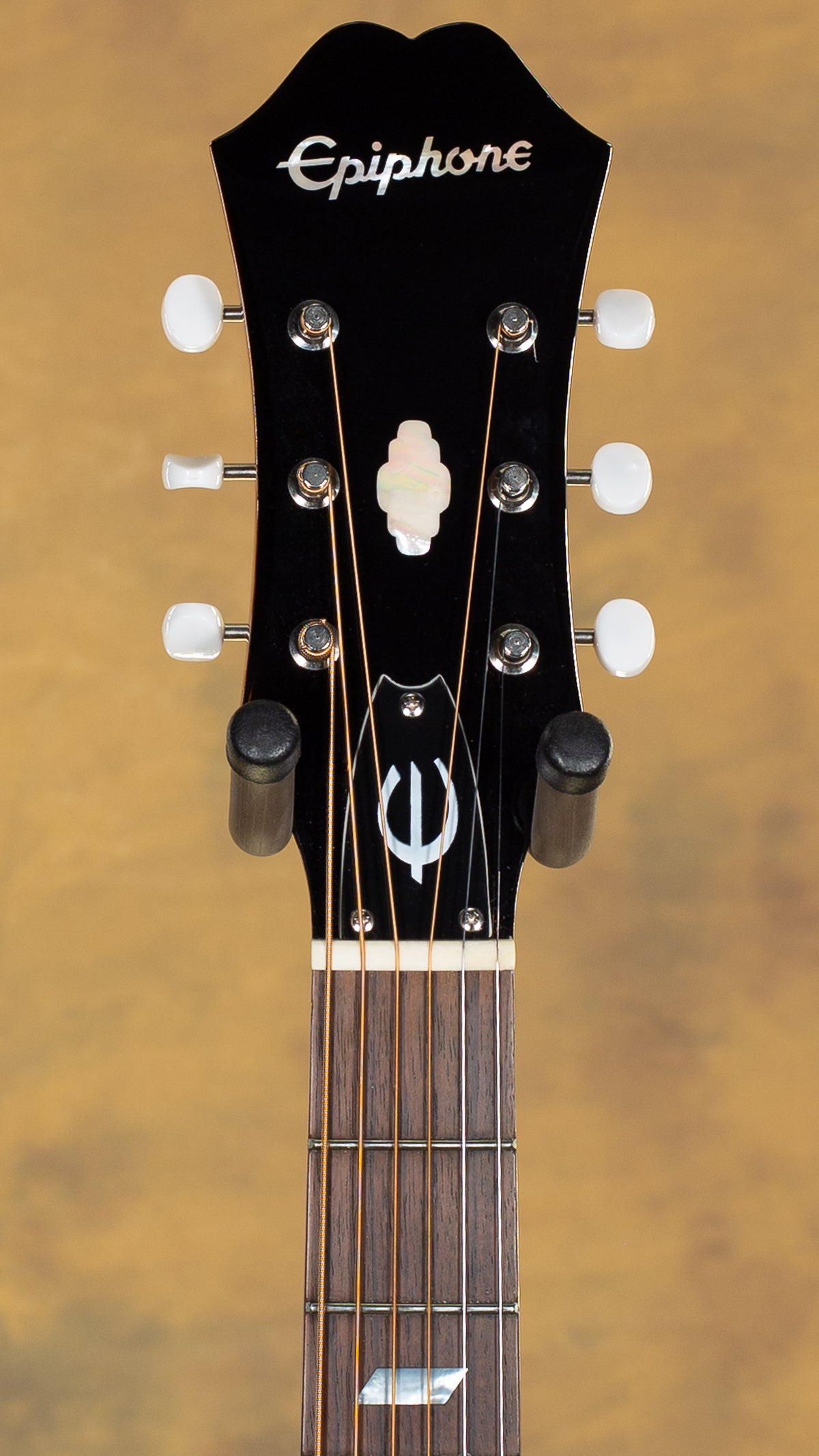 2012 Epiphone Inspired by 1964 Texan FT-79 Antique Natural w/ Hardshell Case