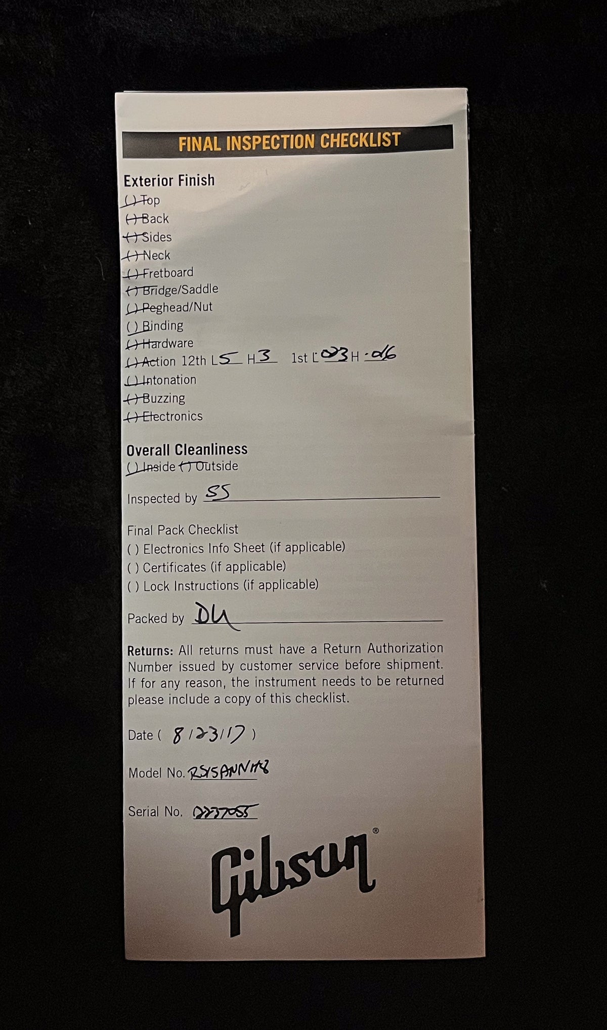 2017 Gibson J-15 Acoustic Guitar