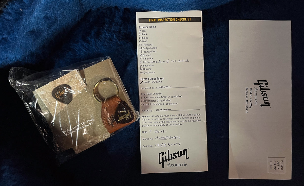 2013 Gibson Advanced Jumbo Sunburst