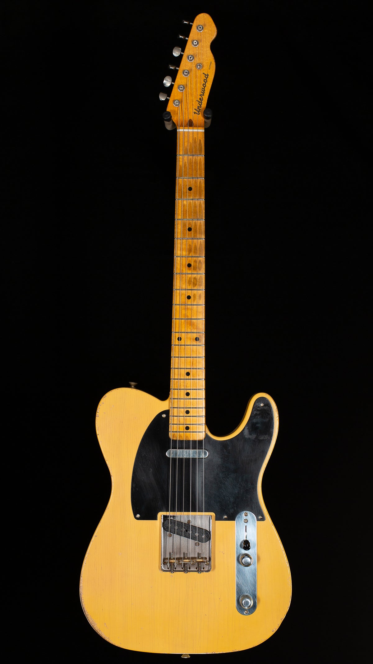 Underwood Guitars '50s T Style Butterscotch Blonde