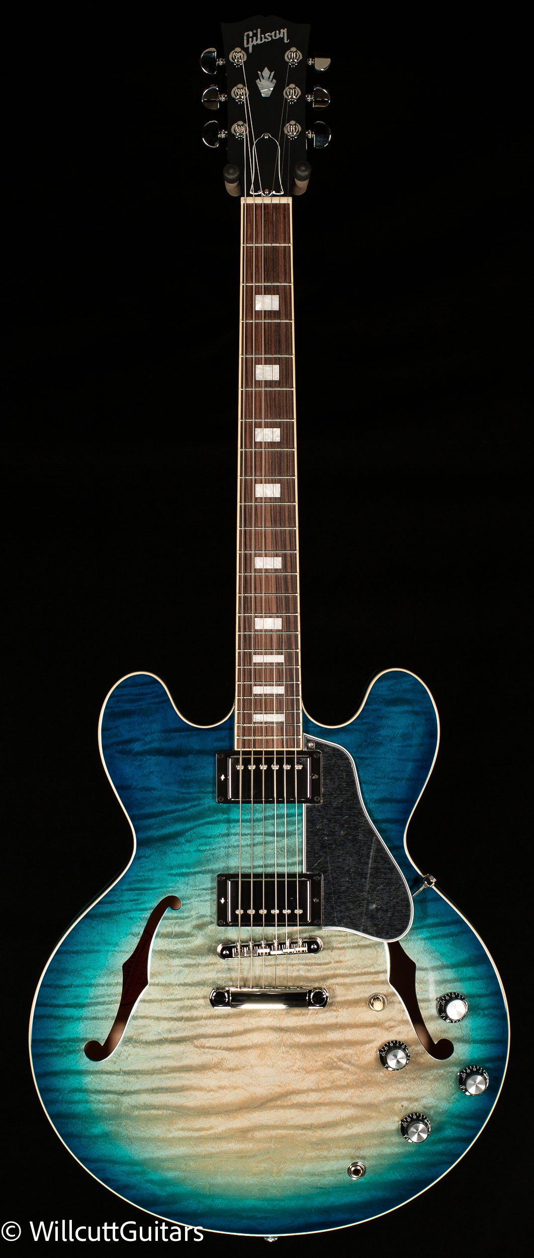 Gibson ES-335 Figured Glacier Blue