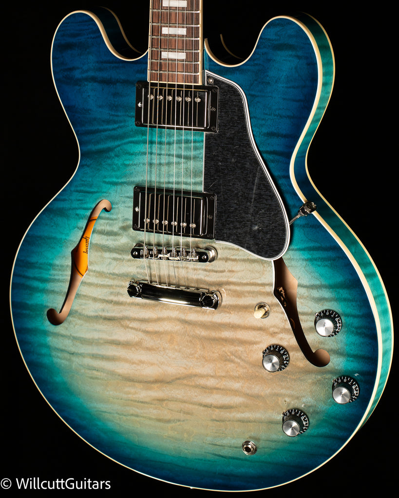Gibson ES-335 Figured Glacier Blue - Willcutt Guitars