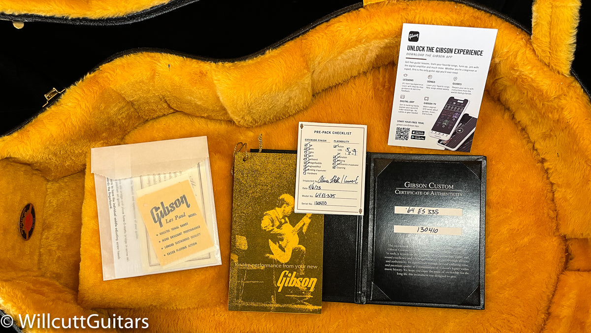 Gibson Custom Shop 1964 ES-335 Willcutt Exclusive Pelham Blue VOS (410)