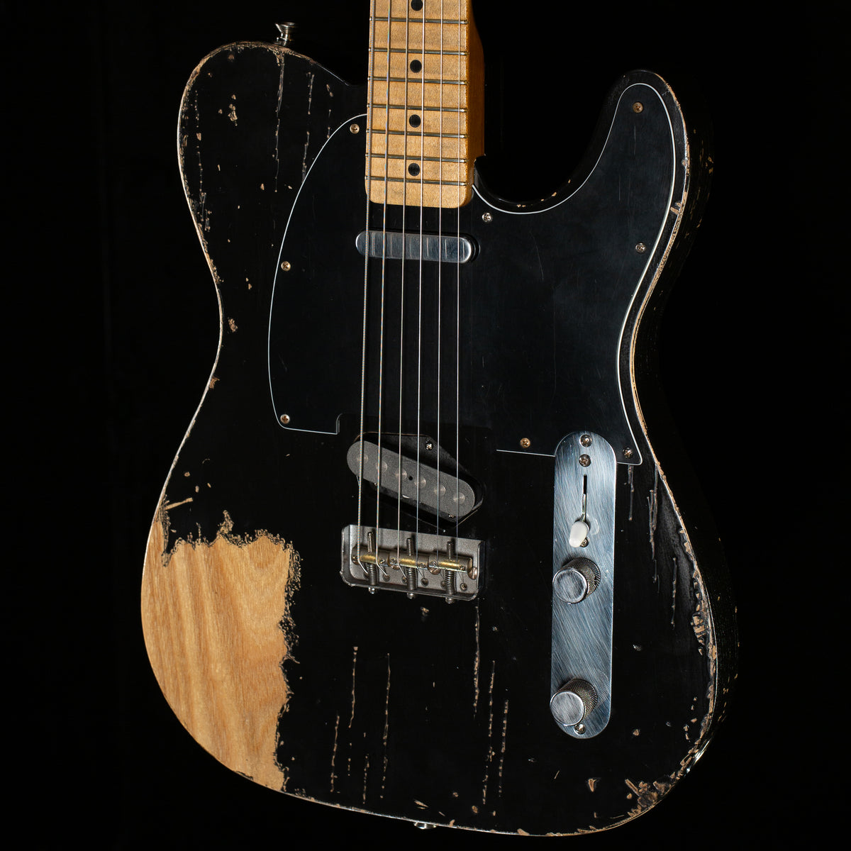Underwood Guitars T-Style 50s Heavy Relic Black (133)
