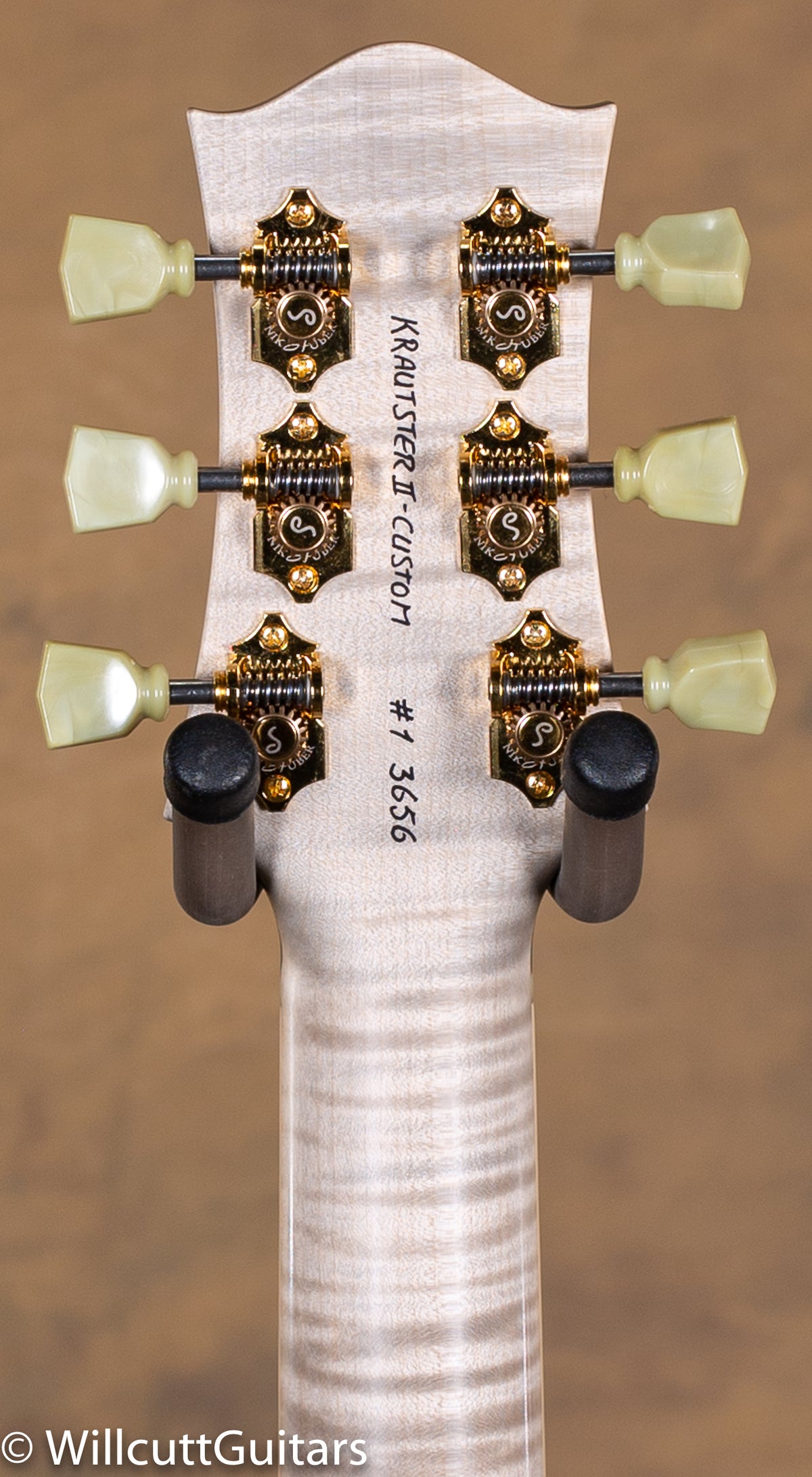 Nik Huber Krautster Ebony Block Inlays
