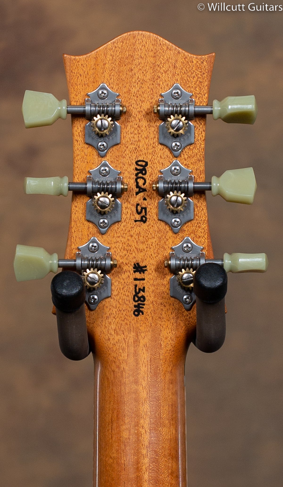 Nik Huber Orca '59 Tobacco Burst One-Piece Top Brazilian Fingerboard