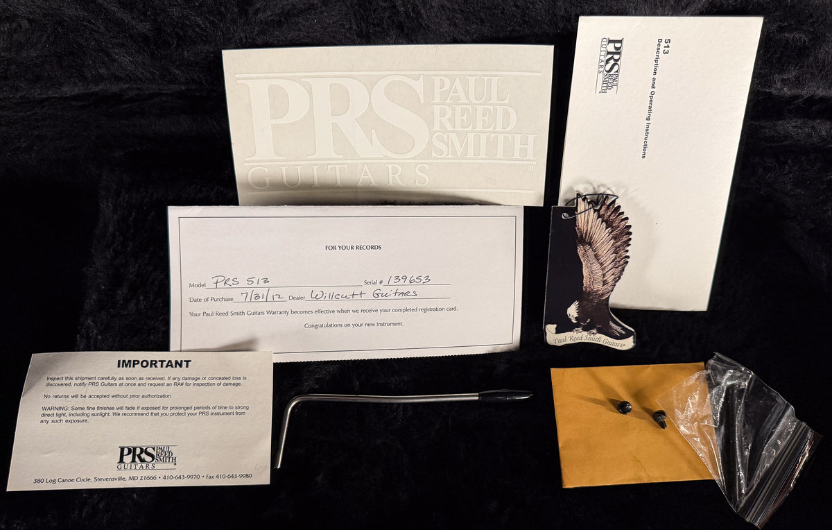 2008 PRS 513 10 Top McCarty Sunburst