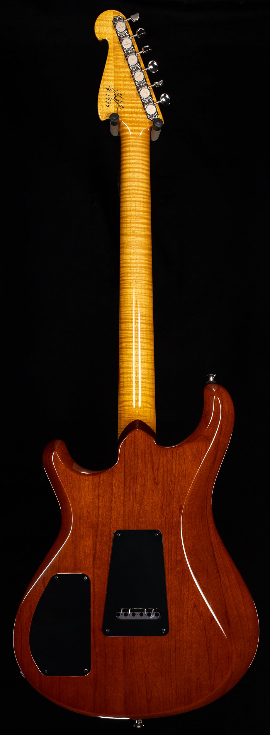 Knaggs Chesapeake Severn Trembuck Spalted Maple Top w/ Stone inlays (470)