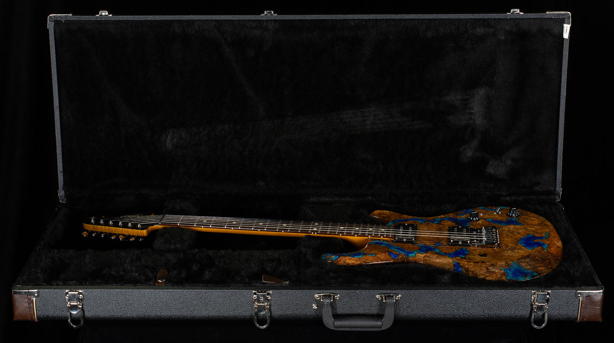 Knaggs Chesapeake Severn Trembuck Spalted Maple Top w/ Stone inlays (470)