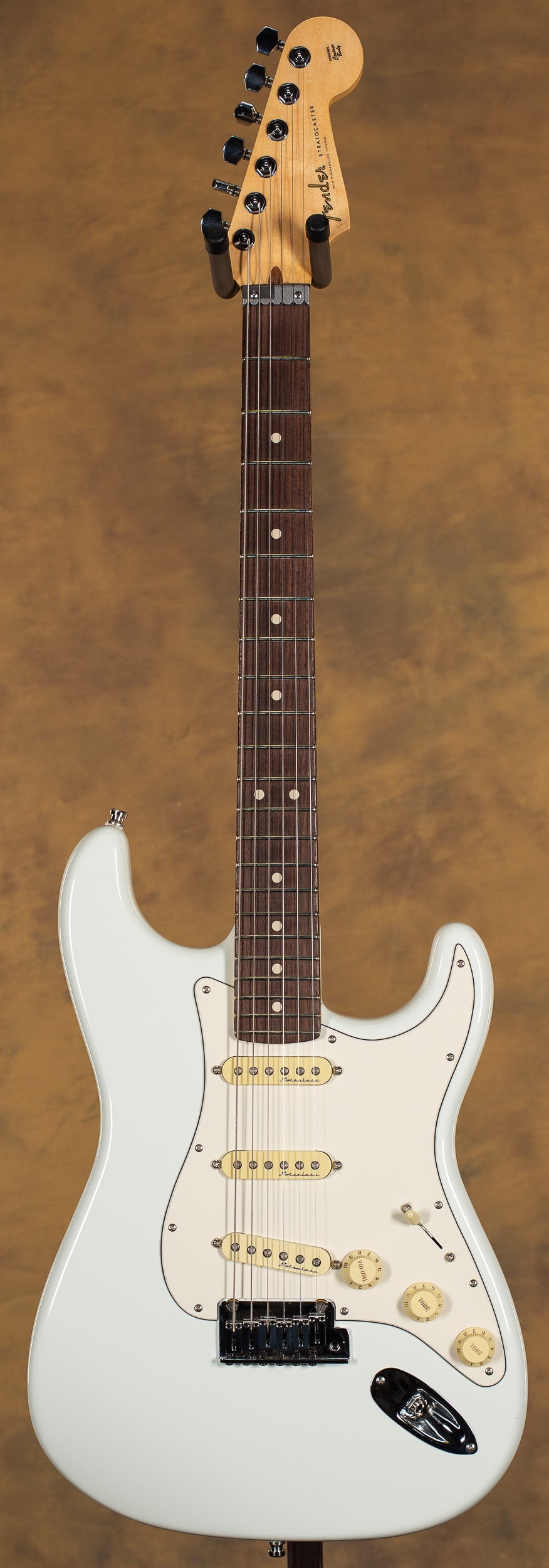 2023 Fender Custom Shop Jeff Beck Signature Stratocaster Rosewood Fingerboard Olympic White