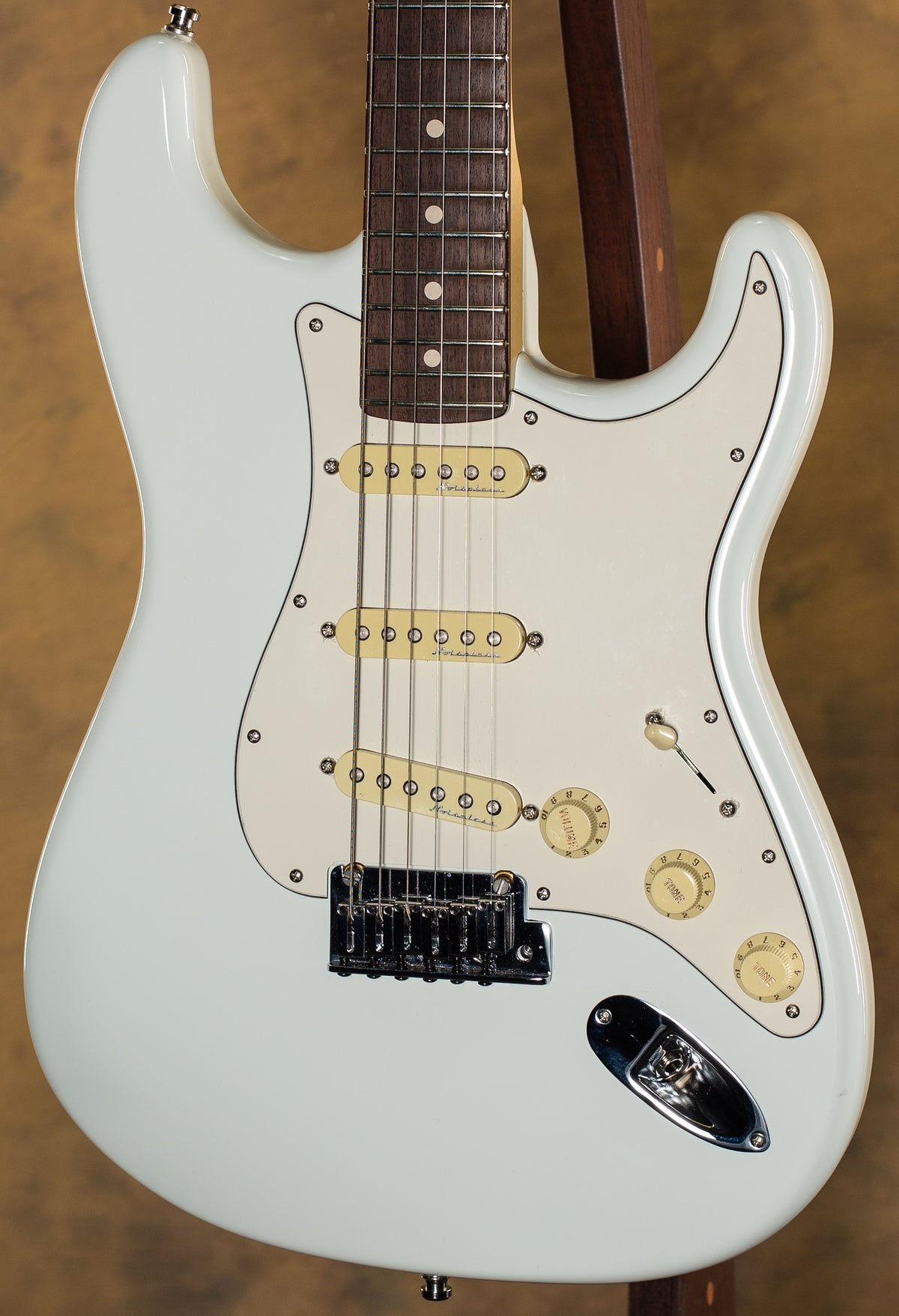 2023 Fender Custom Shop Jeff Beck Signature Stratocaster Rosewood Fingerboard Olympic White