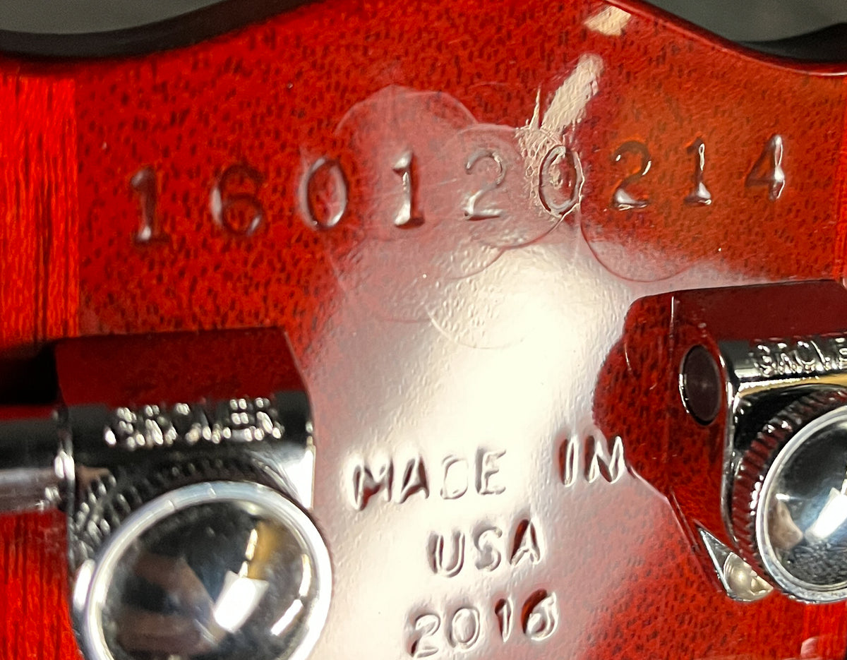 2016 Gibson Les Paul Standard Double Cutaway Heritage Cherry Sunburst