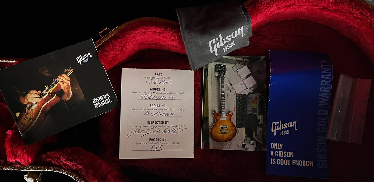 2016 Gibson Les Paul Standard Double Cutaway Heritage Cherry Sunburst