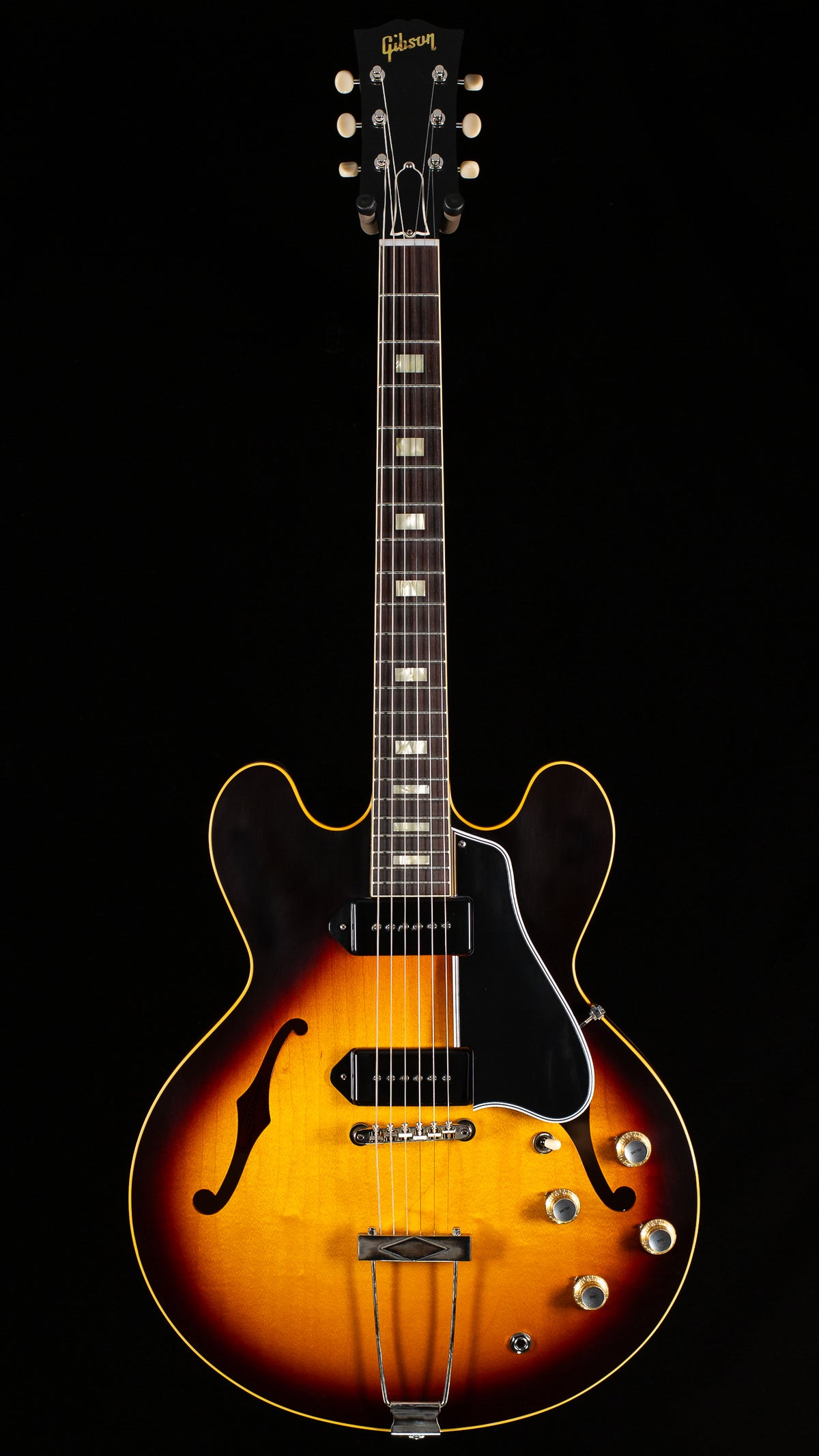 Gibson Custom Shop 1962 ES-330 TD Reissue Vintage Burst VOS (461)