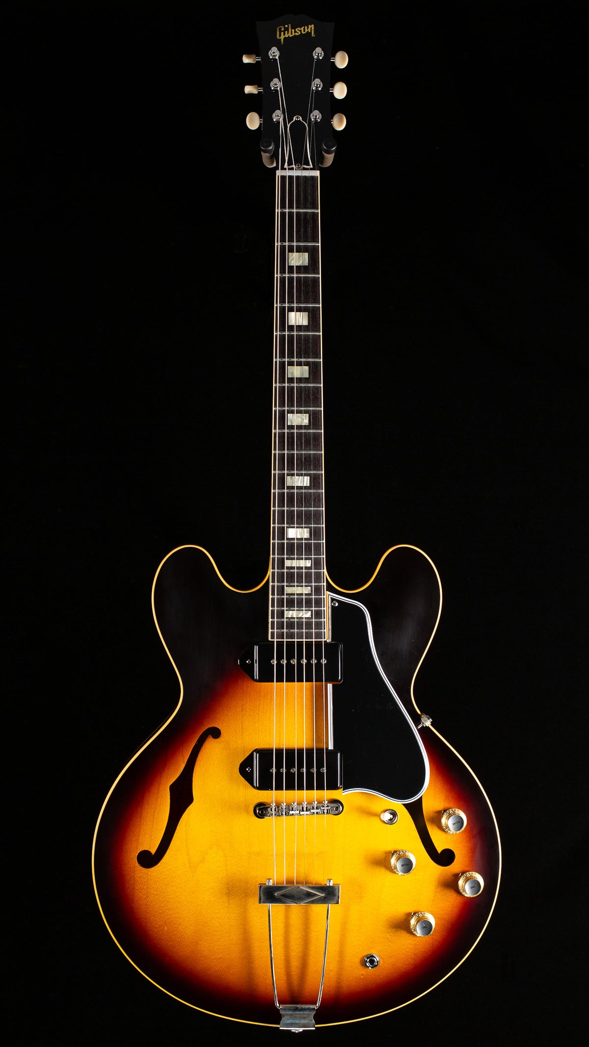 Gibson Custom Shop 1962 ES-330 TD Reissue Vintage Burst VOS (644)