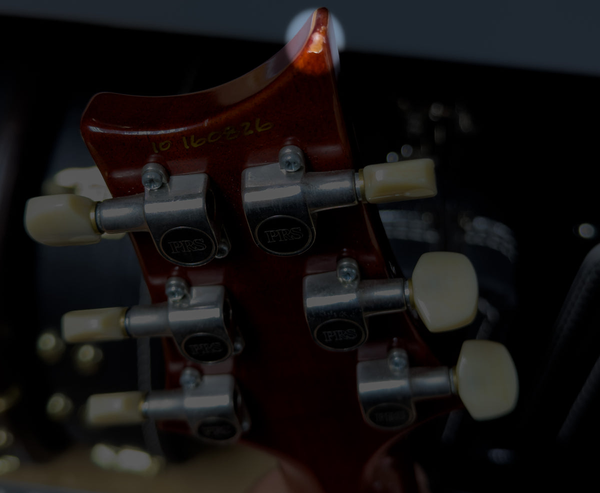 2010 PRS Wood Library DGT McCarty Smokeburst Brazilian Fingerboard Private Stock Top