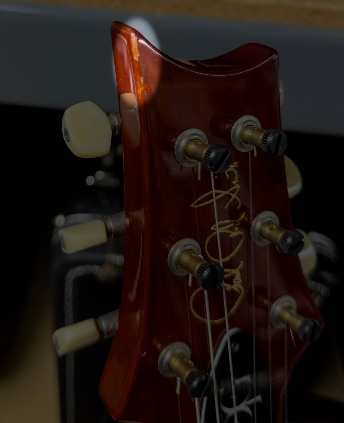 2010 PRS Wood Library DGT McCarty Smokeburst Brazilian Fingerboard Private Stock Top