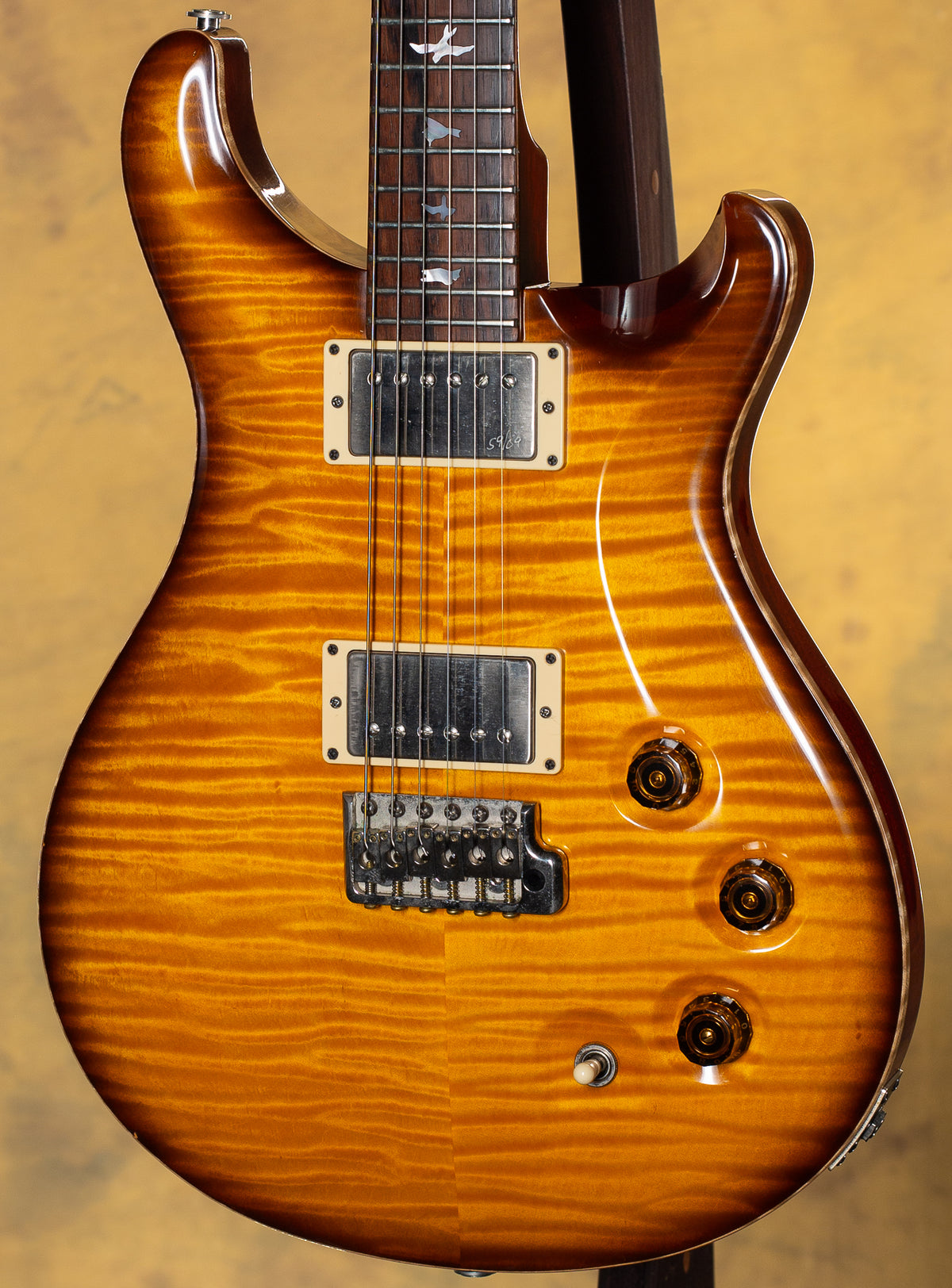 2010 PRS Wood Library DGT McCarty Smokeburst Brazilian Fingerboard Private Stock Top