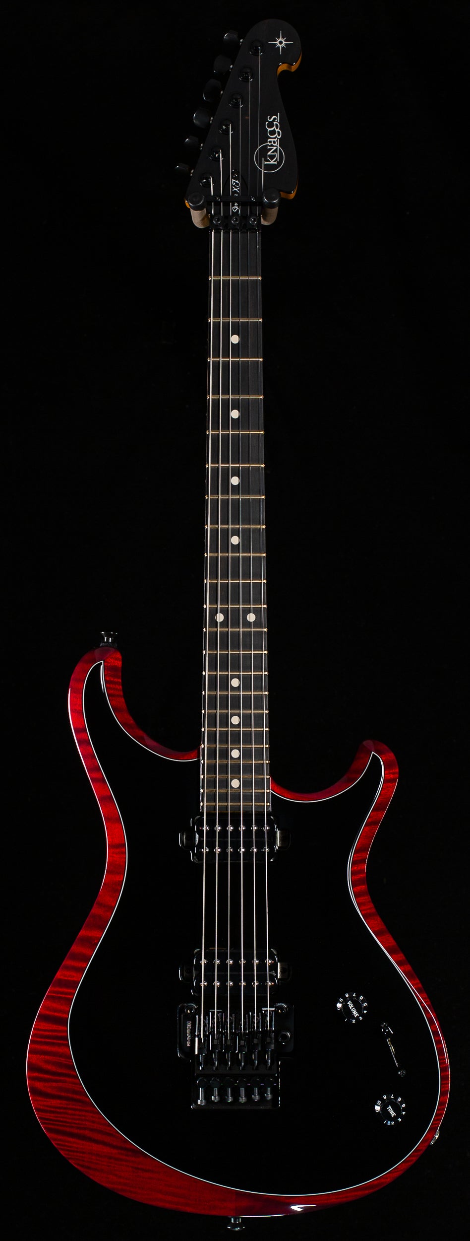 Knaggs Chesapeake Severn XF Trans Red/Black T2 Maple Top (611)