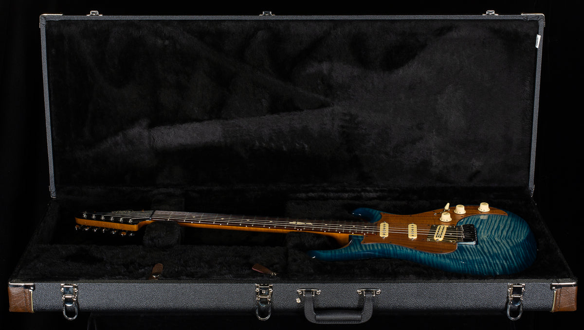 Knaggs Severn LM TurquoiseBurst w/T1 Maple Top (612)