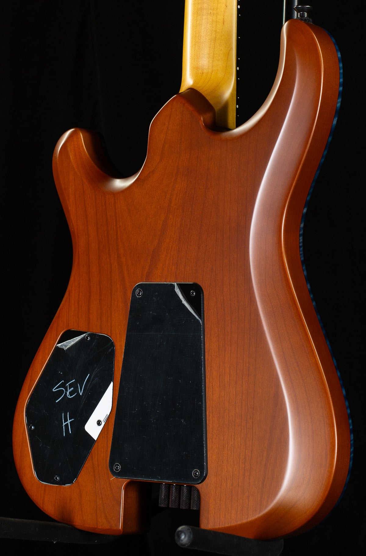 Knaggs Severn H HSS Headless Blue Marlin T2 Maple Top (620)