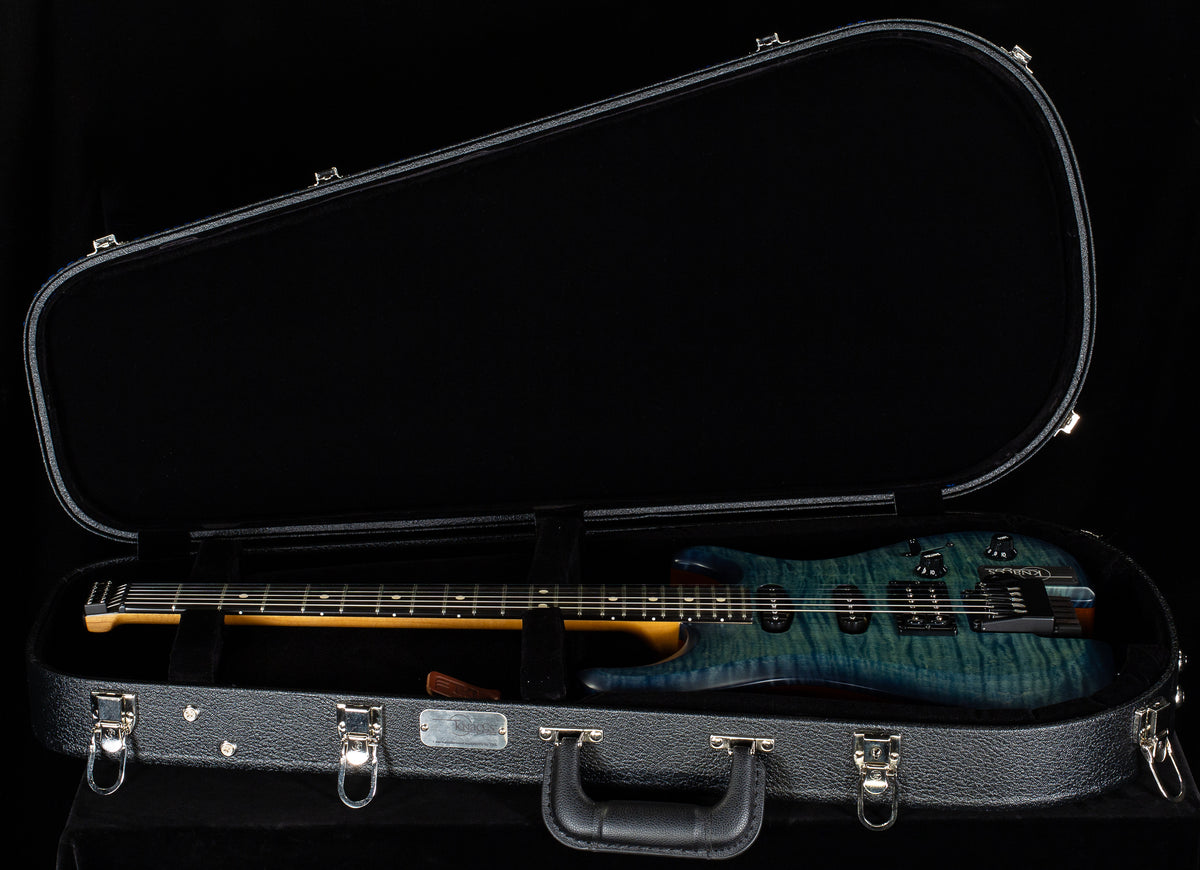 Knaggs Severn H HSS Headless Blue Marlin T2 Maple Top (620)