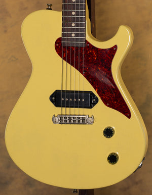 2022 Knaggs Influence Kenai J Dog Ear P-90 TV Yellow Gloss Relic