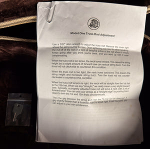 2017 Rick Turner Model 1 Deluxe Koa