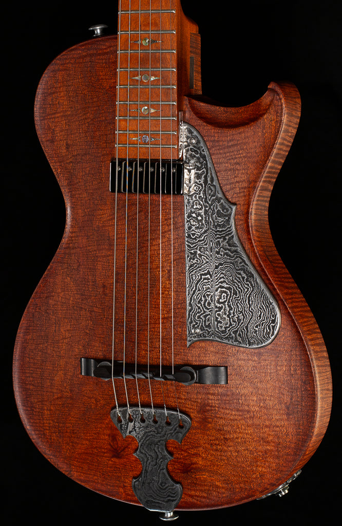 Scott Walker Guitars Katana Flamed Mahogany, Pernambuco Neck (764