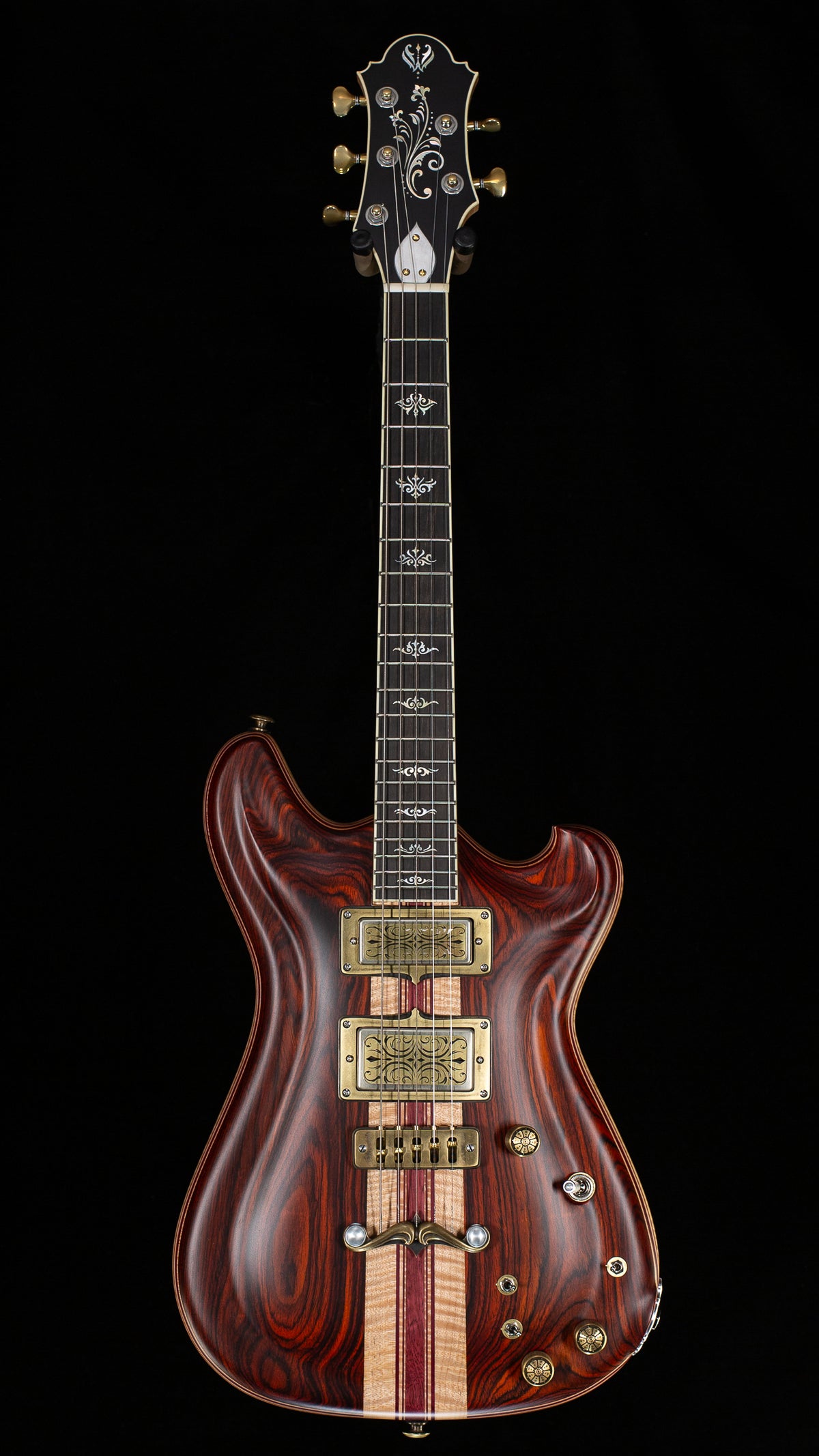 Walker Custom Electric Mandolin Cocobolo Top and Back (814)