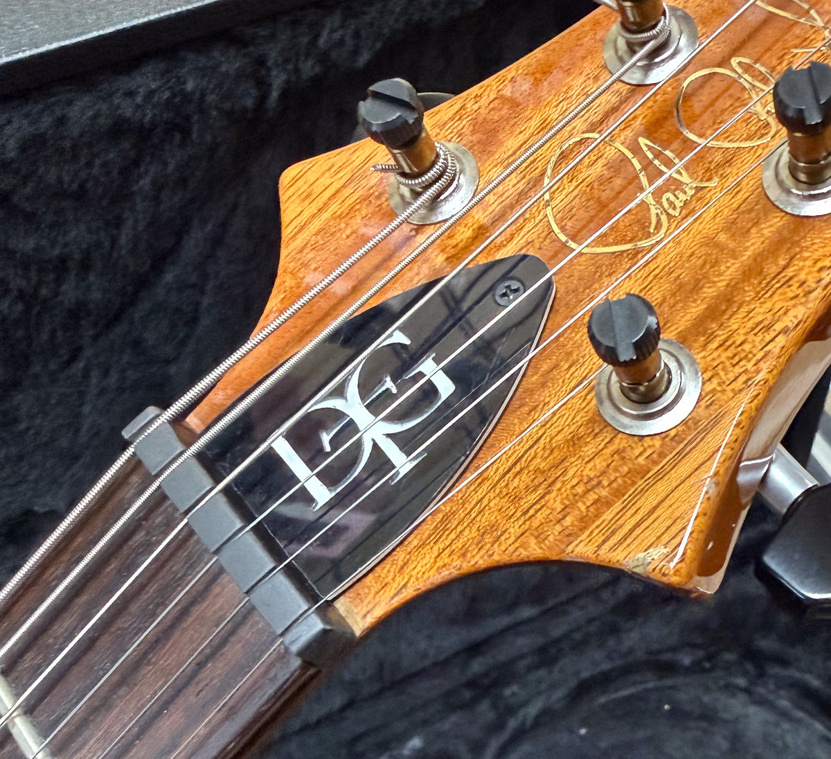 2012 PRS DGT Custom Color Blue Green Fade 10 Top Birds