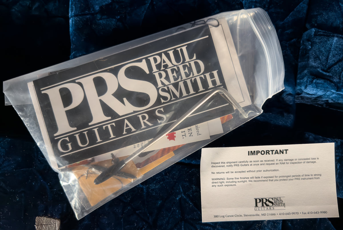 2012 PRS Signature Limited Charcoal Burst