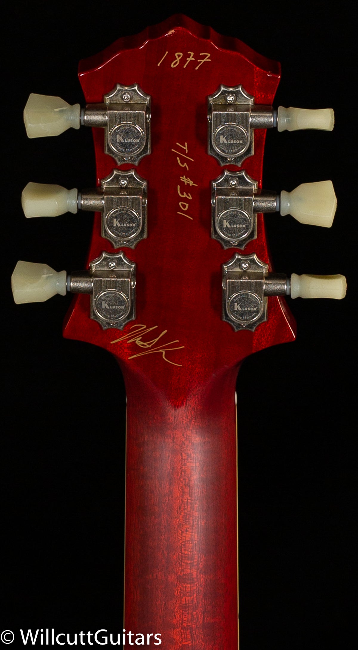 Knaggs Eric Steckel Kenai T/S Cherry Burst T1 Top Aged (877)