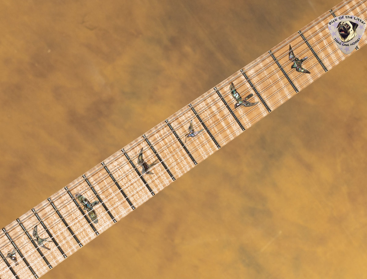 2012 PRS Wood Library Hollowbody II Piezo Trampas Green Quilt