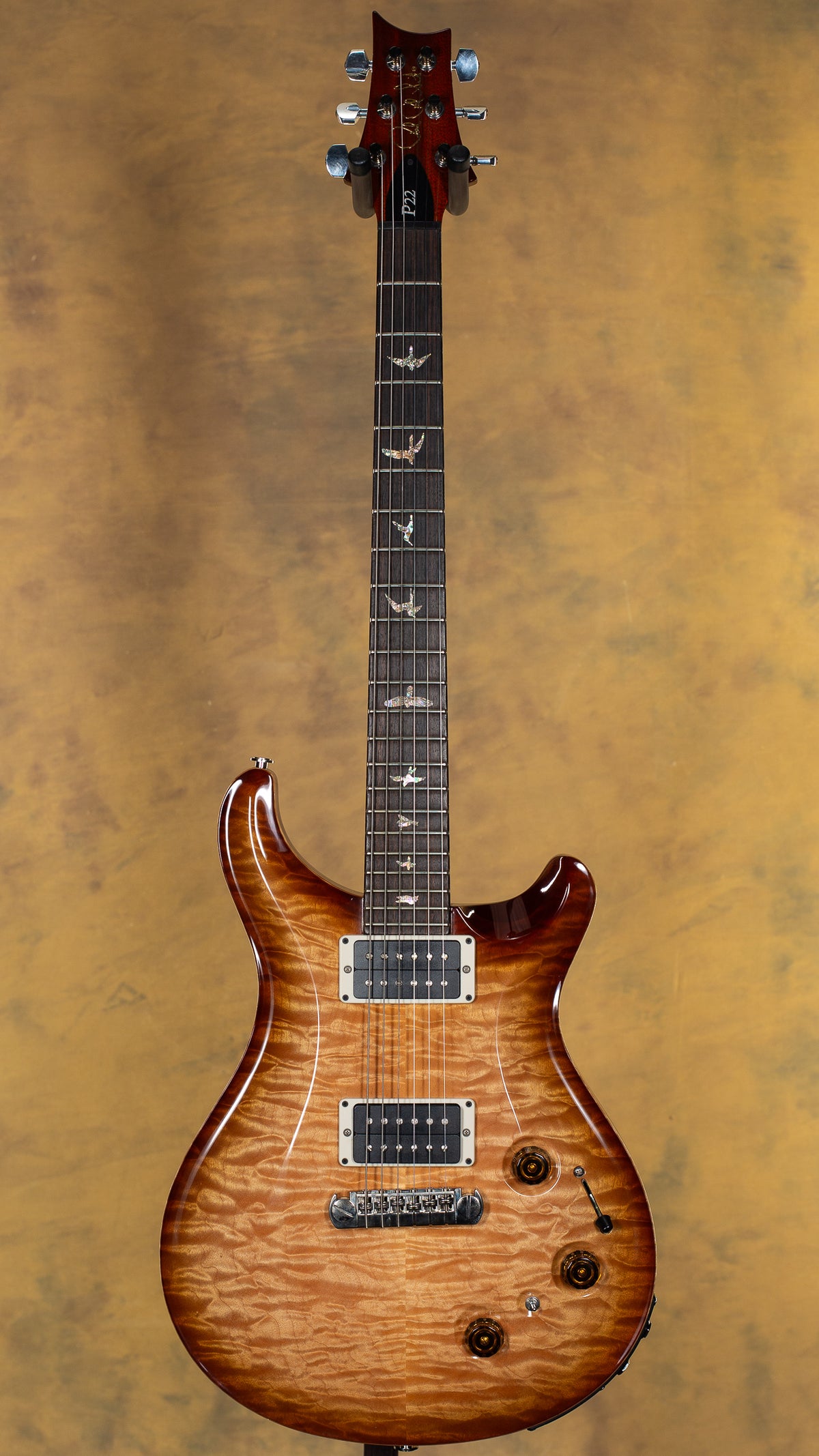 2012 PRS P22 Vintage Natural 10 Top Quilt