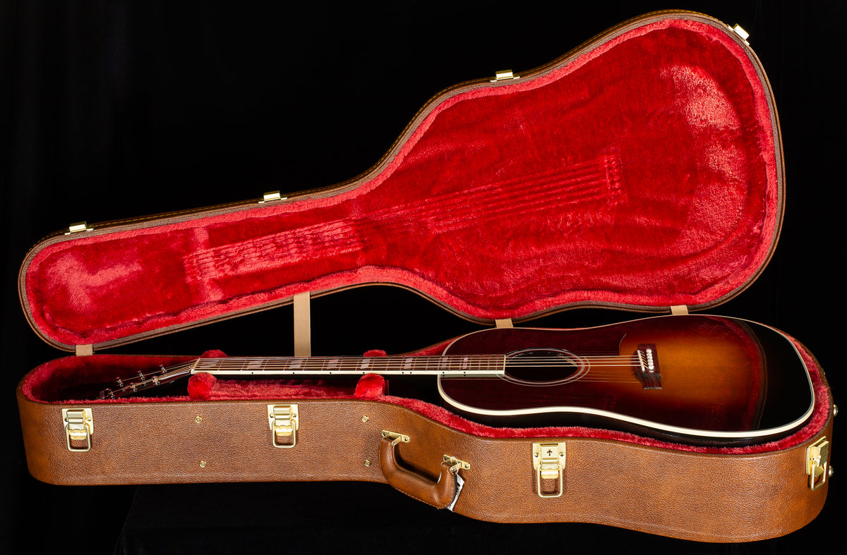 Gibson Custom Shop Willcutt Exclusive Southern Jumbo Original Vintage Sunburst Red Spruce Top (070)