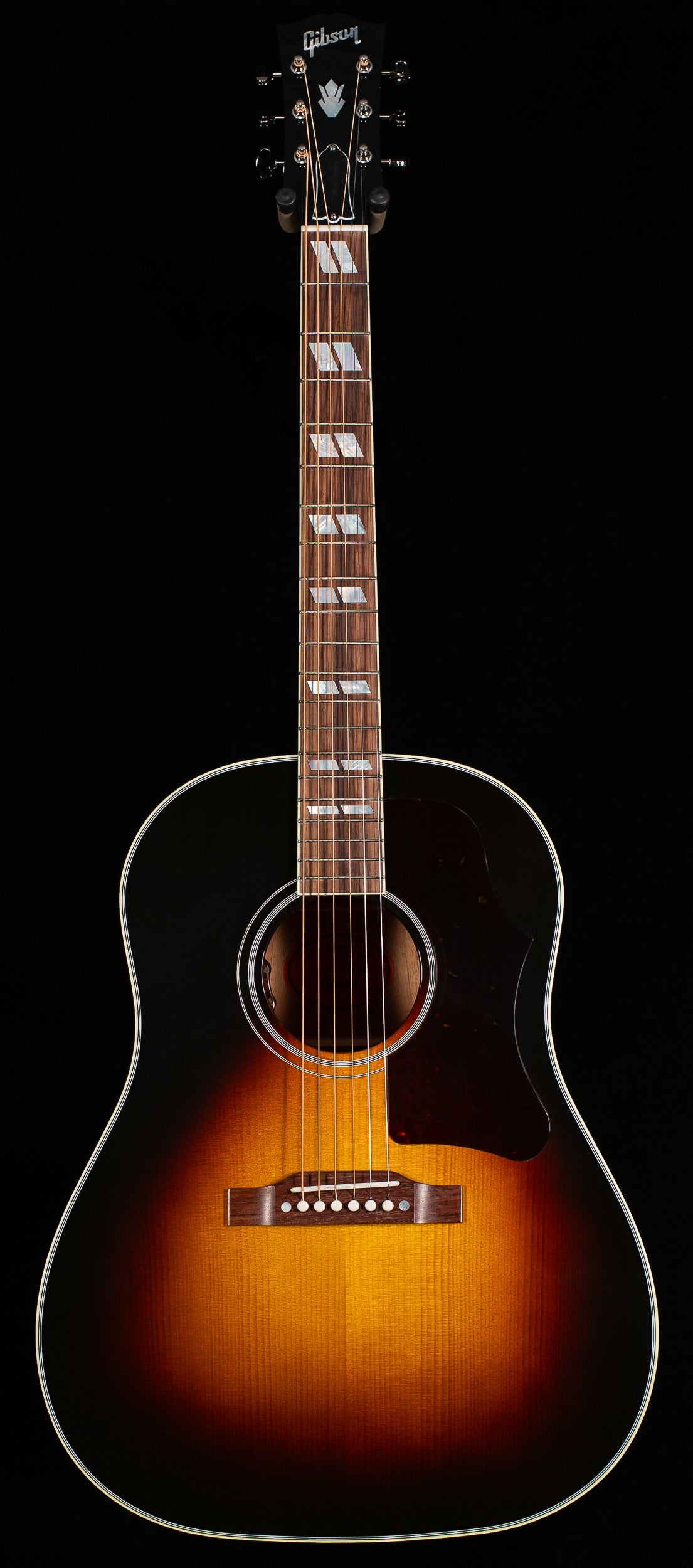 Gibson Custom Shop Willcutt Exclusive Southern Jumbo Original Vintage Sunburst Red Spruce Top (072)