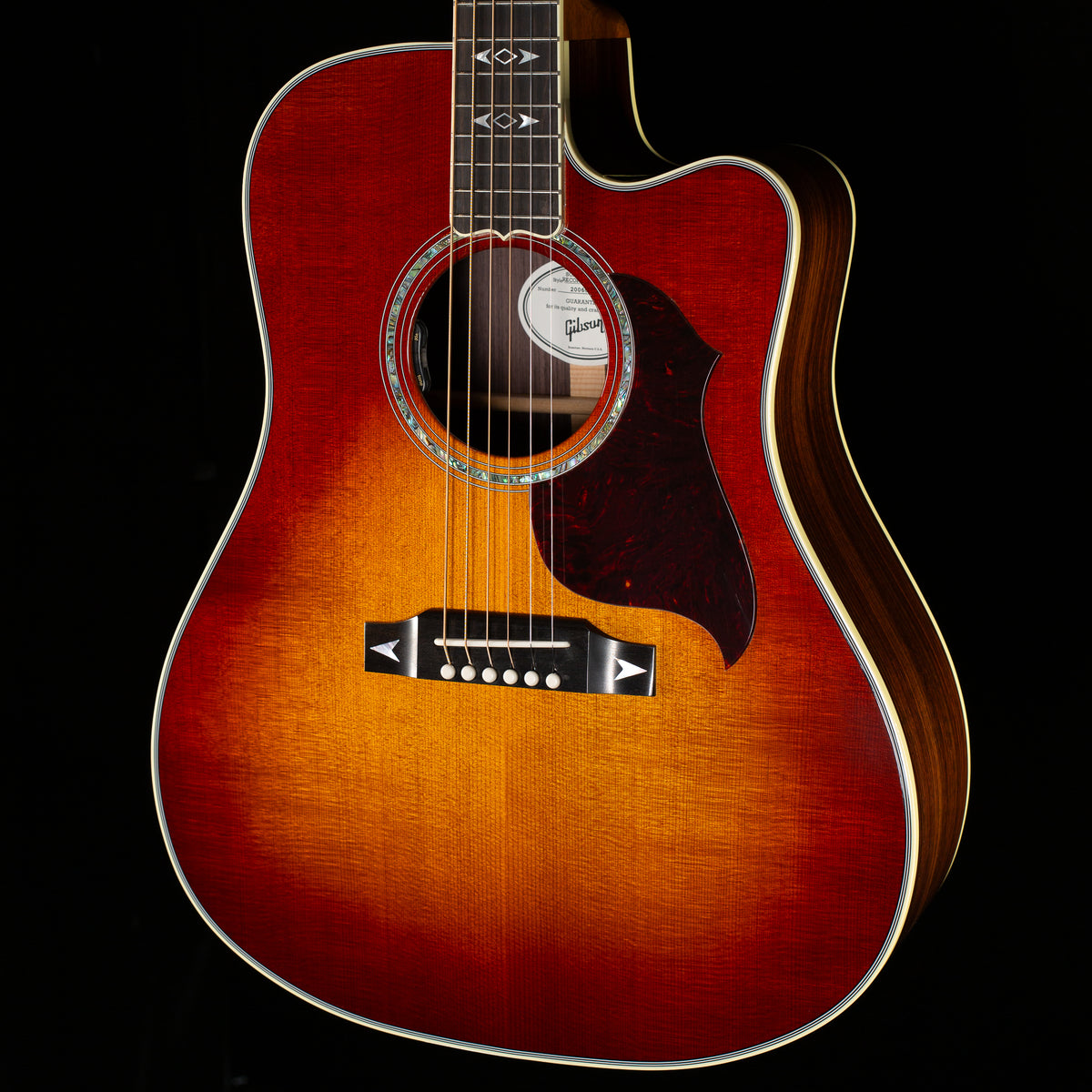 Gibson Songwriter Recording Artist EC Rosewood Burst (026)