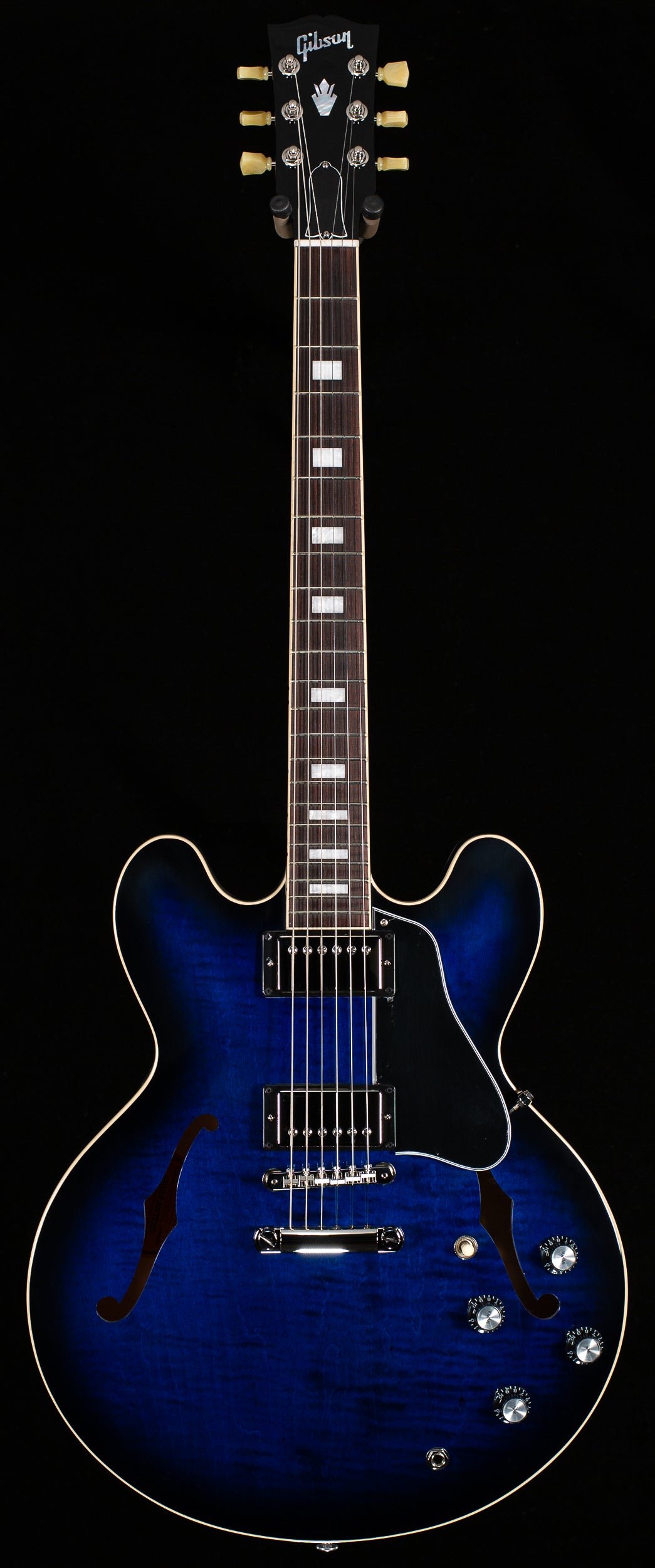 Gibson ES-335 Figured Deep Ocean Burst (107)