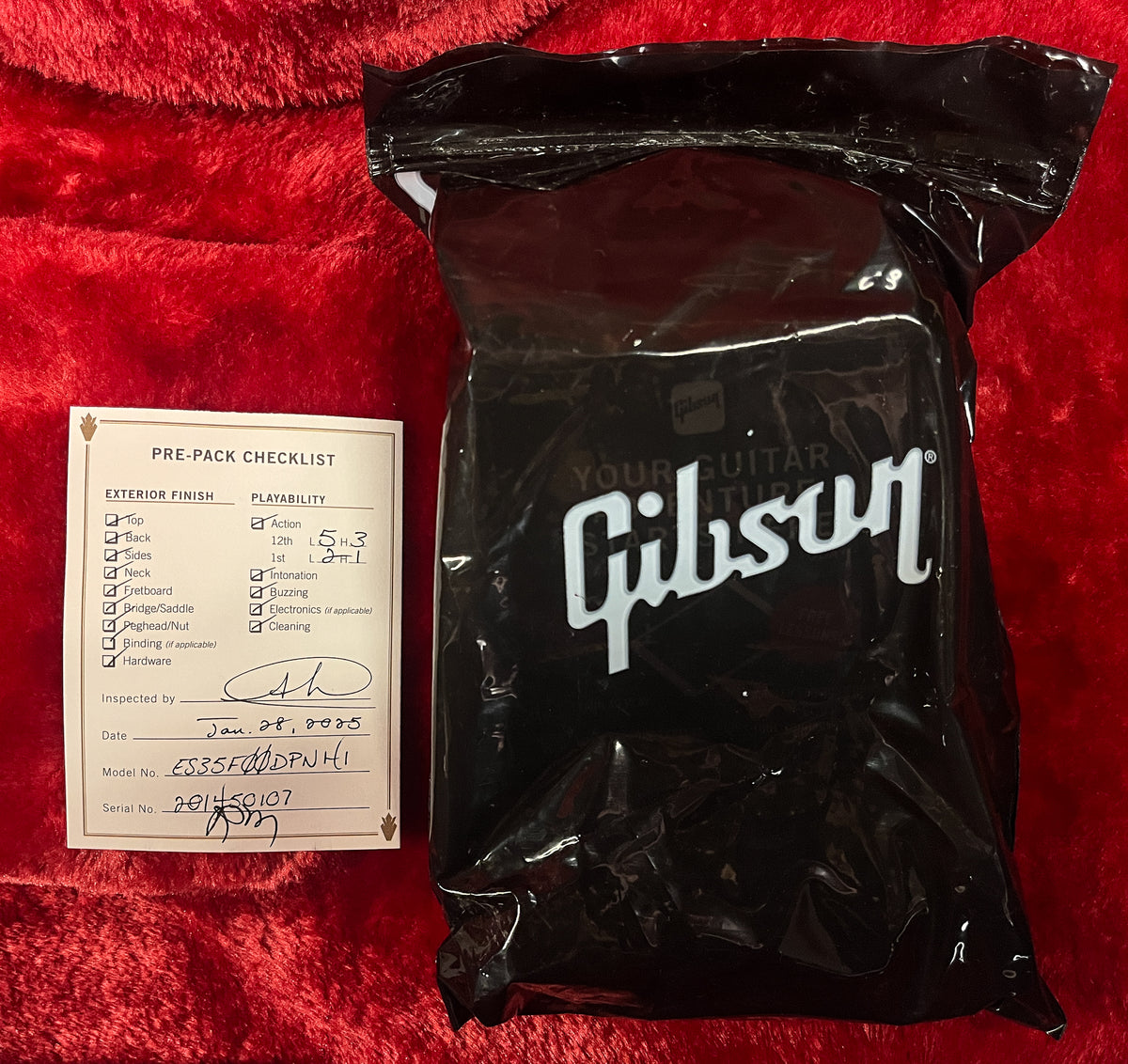 Gibson ES-335 Figured Deep Ocean Burst (107)