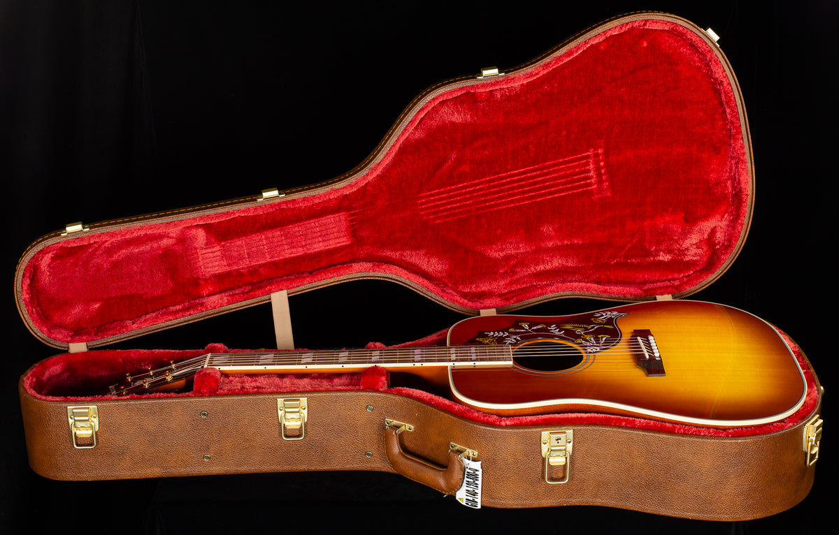 Gibson Custom Shop Willcutt Exclusive Hummingbird Original Heritage Cherry Sunburst Red Spruce Top (032)